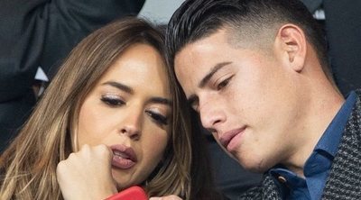 James Rodríguez y Shanon de Lima consolidan su relación en la Copa de Libertadores