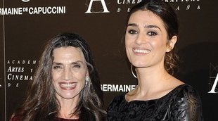 Ángela y Olivia Molina, por primera vez juntas en el set de rodaje para ser madre e hija también en la ficción