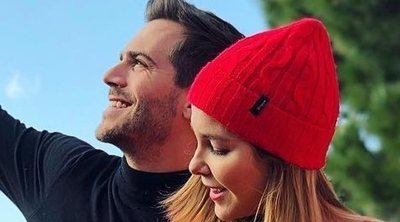 Natalia Sánchez y Marc Clotet celebran la llegada de 2019 con la cuenta atrás para ser padres