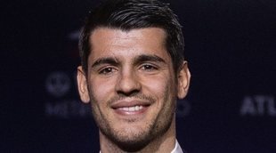 Álvaro Morata se convierte en el nuevo delantero de Atlético de Madrid ante a atenta mirada de su familia