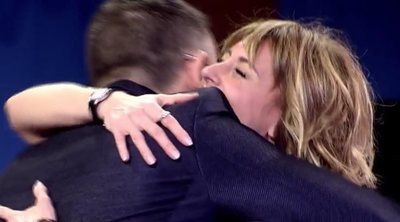 El abrazo de la paz de Emma García y Risto Mejide en 'Viva la vida'