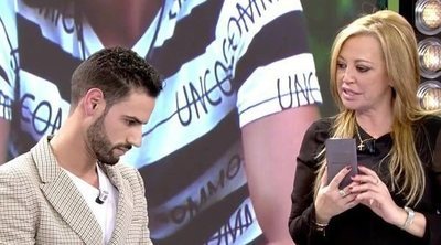 Belén Esteban y Asraf Beno no se entienden: "No me tientes que te meto un corte que te dejo tiritando"