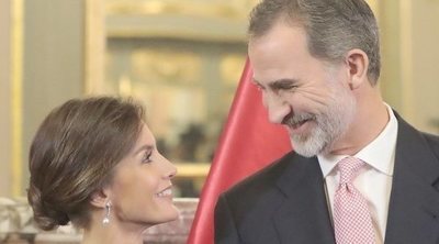 Los detalles de la cena romántica de los Reyes Felipe y Letizia en Madrid