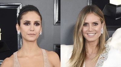 Nina Dobrev, Heidi Klum y Jada Pinkett Smith deslumbran en la alfombra roja de los Grammy 2019