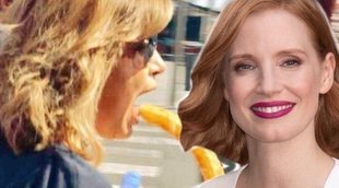 El extraño pero gracioso vínculo entre Jessica Chastain y Terelu Campos comiendo porras