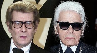 Enemigos Íntimos: Karl Lagerfeld e Yves Saint Laurent, dos genios de la moda enfrentados por 'el ángel negro'