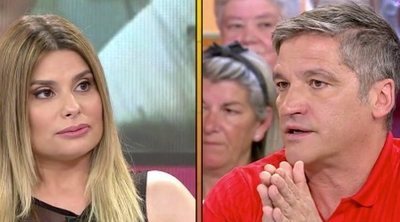 Gustavo González y María Lapiedra, a la gresca en directo en 'Sálvame' tras su viaje a Zúrich