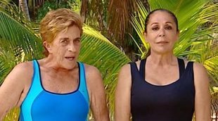 Así ha sido el frío y tenso reencuentro entre Isabel Pantoja y Chelo García Cortés en 'Supervivientes 2019'