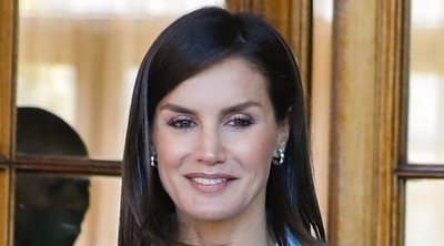 La reunión de cooperación de la Reina Letizia con el Presidente de Mozambique y su mujer