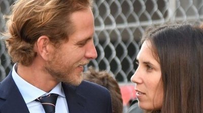 La complicidad de Andrea Casiraghi y Tatiana Santo Domingo en Gran Premio de Fórmula E de Mónaco