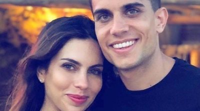 Marc Bartra y Melissa Jiménez serán padres por tercera vez