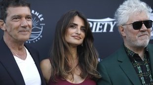 Pedro Almodóvar, Penélope Cruz y Antonio Banderas, juntos en el Festival de Cannes 2019