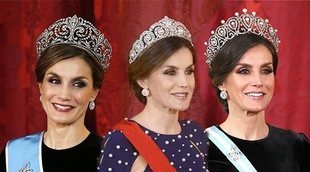 Las tiaras de la Familia Real Española: de las que la Reina Letizia puede usar a las que no