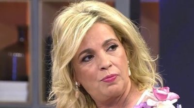 Carmen Borrego, rota al ver la salida de Terelu Campos de 'Sálvame': "Me destroza el alma"