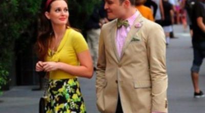 Leighton Meester y Ed Westwick se dejan ver en el rodaje de la sexta y última  temporada de 'Gossip Girl'