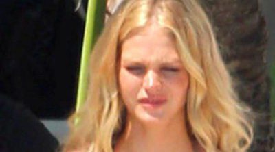 Erin Heatherton presume de curvas durante una sesión fotográfica en Miami