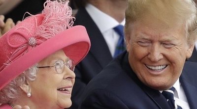 La cariñosa despedida de la Reina Isabel a Donald Trump para agradecerle su Visita de Estado a Reino Unido