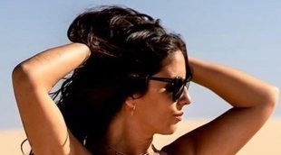 El topless de Anabel Pantoja frente al mar: "Pido perdón por las lorzas y por mostrarme tal como soy"