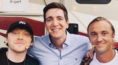 Ron Weasley, Tom Felton y los hermanos Phelps se reencuentran tras trabajar juntos en 'Harry Potter'