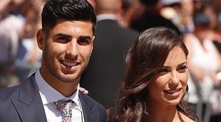 Marco Asensio y Sandra Garal aprovechan la boda de Sergio Ramos y Pilar Rubio para oficializar su noviazgo