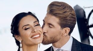 La primera foto oficial de Sergio Ramos y Pilar Rubio el día de su boda