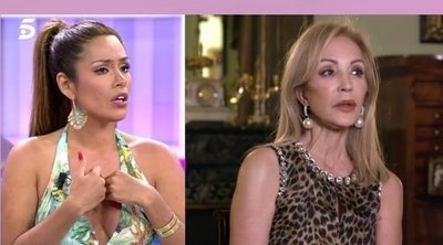 Miriam Saavedra vs Carmen Lomana: "Es extremadamente estúpida y friki, adinerada pero pobre de corazón"