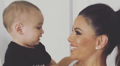 El emotivo mensaje que Eva Longoria ha dedicado a su hijo Santi en su primer cumpleaños