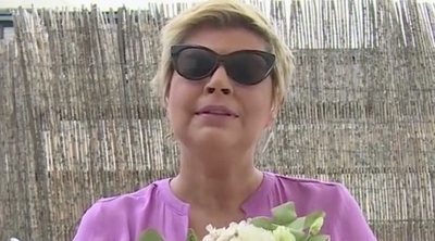 Terelu Campos cuenta cómo le dio el ramo Belén Esteban en su boda: "Me puse a llorar porque no lo esperaba"