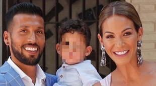 Tamara Gorro y Ezequiel Garay celebran por todo lo alto el bautizo de su hijo Antonio