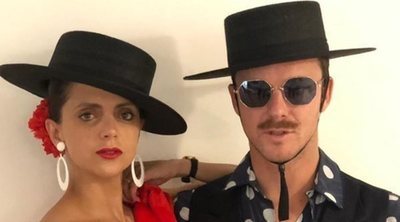 Macarena Gómez y Aldo Comas dan el toque flamenco  en la fiesta temática de la boda de Carlota Casiraghi