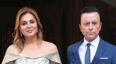 José Ortega Cano y Ana María Aldón, entre los invitados a la boda de Dámaso González y Miriam Lanza