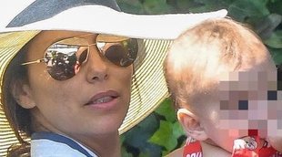 Eva Longoria disfruta de sus vacaciones en Marbella con su hijo Santiago y su amiga María Bravo