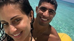 Las románticas vacaciones de Hiba Abouk y su novio Achraf Hakimi