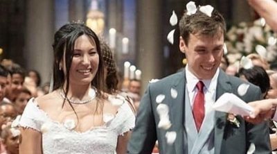 Así ha sido la boda religiosa de Louis Ducruet y Marie Chevallier