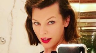 Milla Jovovich anuncia que está embarazada de su tercera hija