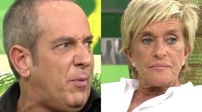 La acalorada discusión entre Víctor Sandoval y Chelo García Cortés en 'Sálvame': "Estás fatal"