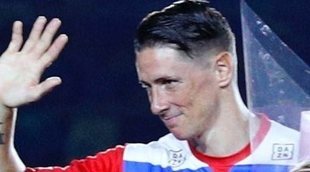 Fernando Torres dice adiós al fútbol muy emocionado y junto a su familia y amigos