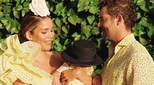 David Bisbal anuncia su intención de tener más hijos con Rosanna Zanetti con un posado familiar