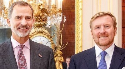 El emotivo reencuentro entre el Rey Felipe y el Rey Guillermo Alejandro de Holanda en La Haya