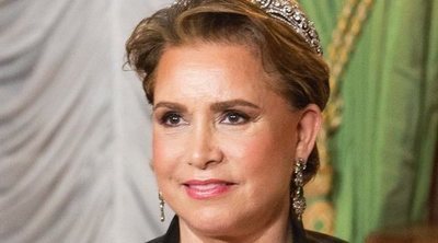 María Teresa de Luxemburgo reaparece tras su operación para la cena de gala a sus primos, los Reyes de Bélgica