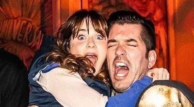 Zooey Deschanel hace oficial su romance con Jonathan Scott, uno de los gemelos de 'La casa de mis sueños'