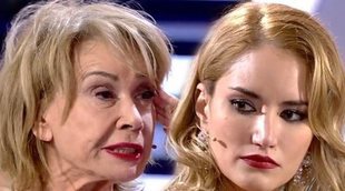 La bronca de Alba Carrillo y Mila Ximénez en el plató de 'GH VIP 7' al conocer la verdad de su relación