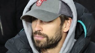 Gerard Piqué se lleva a su hijo Milan al partido del Barça de la Champions League