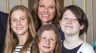 Así son y así se llevan Maud Angelica, Leah Isadora y Emma Tallulah, las tres hijas de Marta Luisa de Noruega y Ari Behn