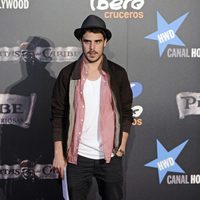 Javier Hernández en el estreno de 'Piratas del Caribe' en Madrid