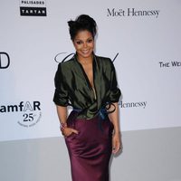 Janet Jackson en la gala amFAR en Cannes