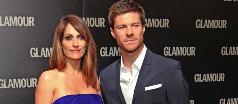 Xabi Alonso y Nagore Aranburu en los Premios Glamour 2011