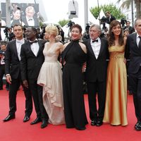 El jurado del Festival de Cannes en la ceremonia de clausura