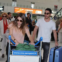 Blanca Suárez y Miguel Ángel Silvestre vuelven de Cannes