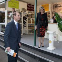 Los Condes de Wessex en la Chelsea Flower Show